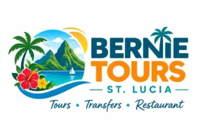bernie tours st lucia footer logo